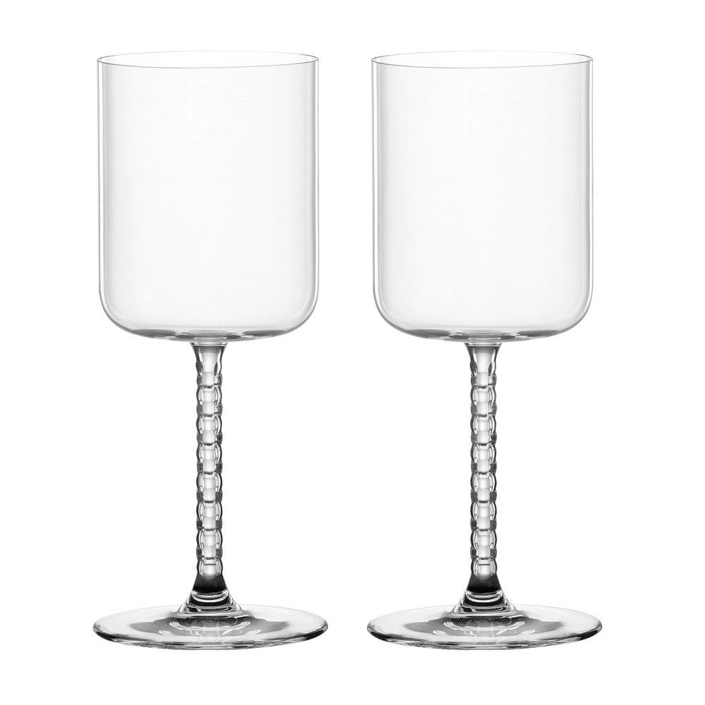 Nachtmann Weinglas Nachtmann Bossa Nova Edition Weinglas 2er Set, Kristallglas
