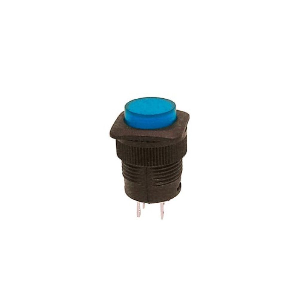 Generic Sicherungsgerät DRUCKTASTER AUS-(EIN) - BLAU SCHUTZKAPPE - MIT LED (1-St)
