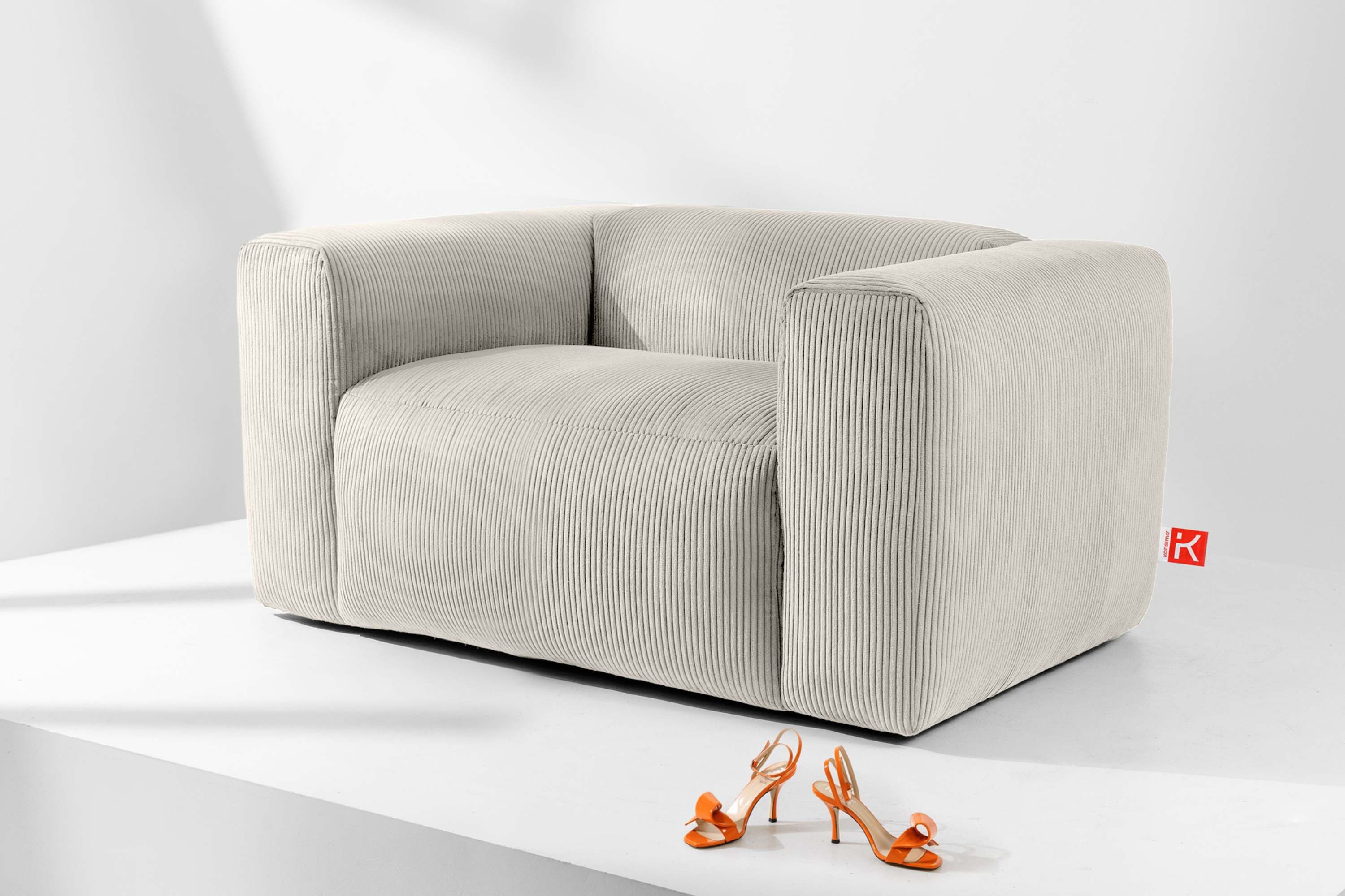 KONSIMO® Sessel BUFFO Polstersessel, Einzelsessel, hergestellt günstig online kaufen