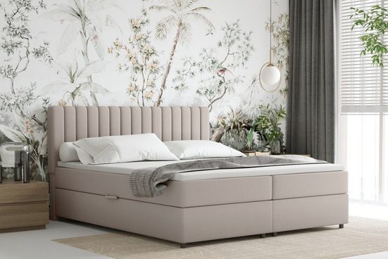 Boxspringbett EVEREST 180x200 cm Fancy 11 - Einrichtungsbeispiel