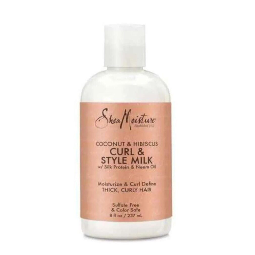 Shea Moisture Haarkur Coconul & Hibiscus sulfatfreie Haarmilch 254 ml