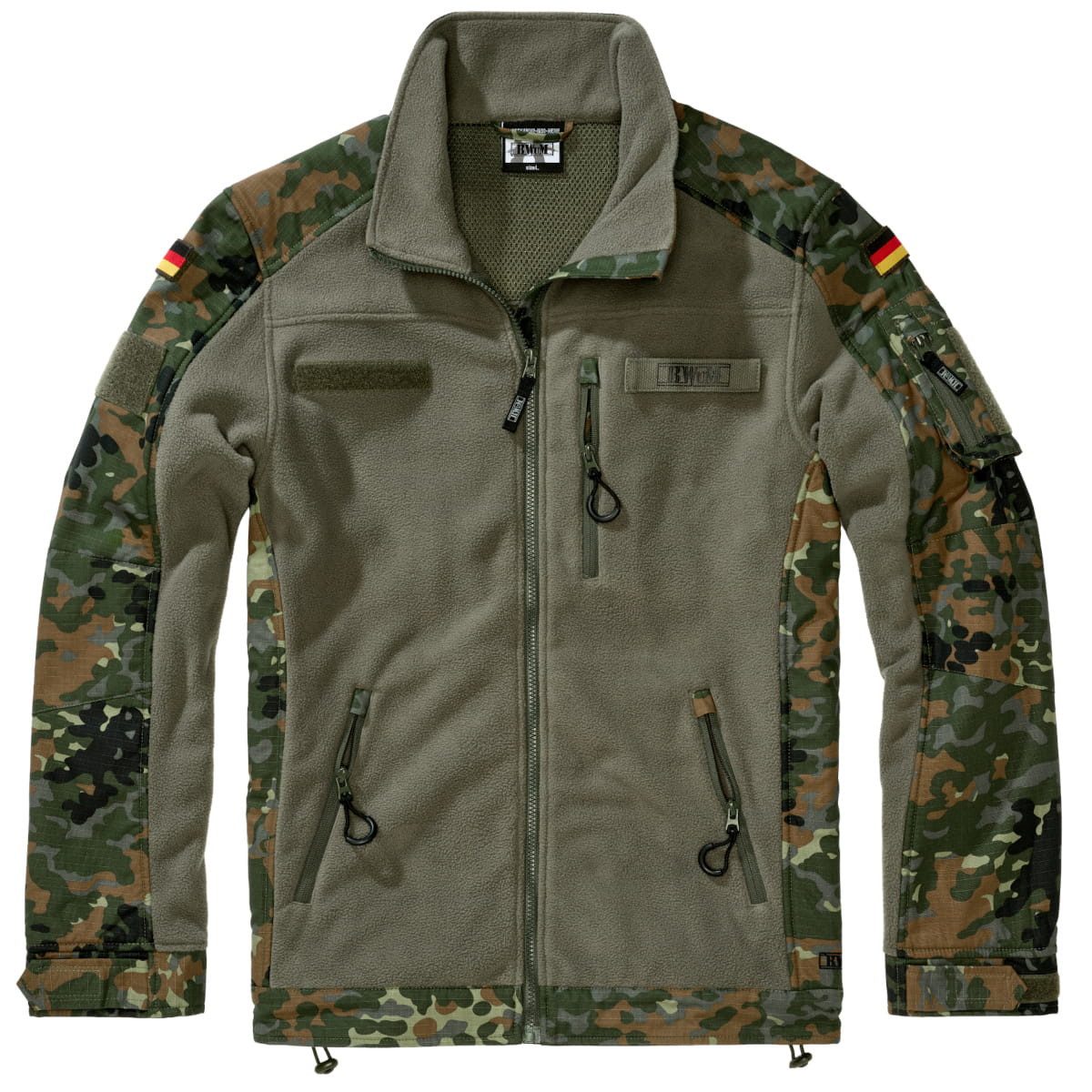 BWuM Outdoorjacke BWuM Tactical Fleecejacke Ripstop