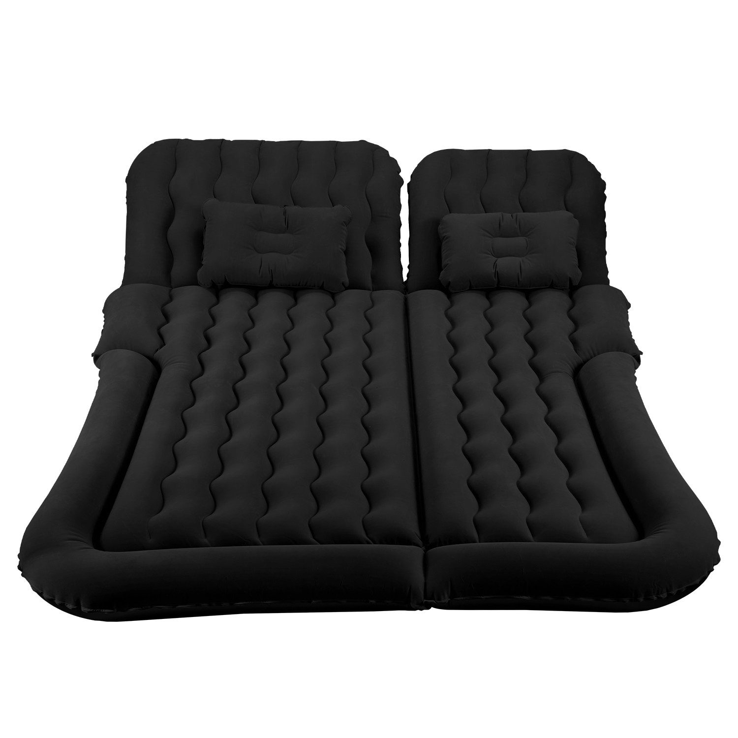 Clanmacy Luftbett Auto Luftbett Aufblasbare mit 12V Pumpe 178 x 126 x 13cm schwarz, (1-tlg)