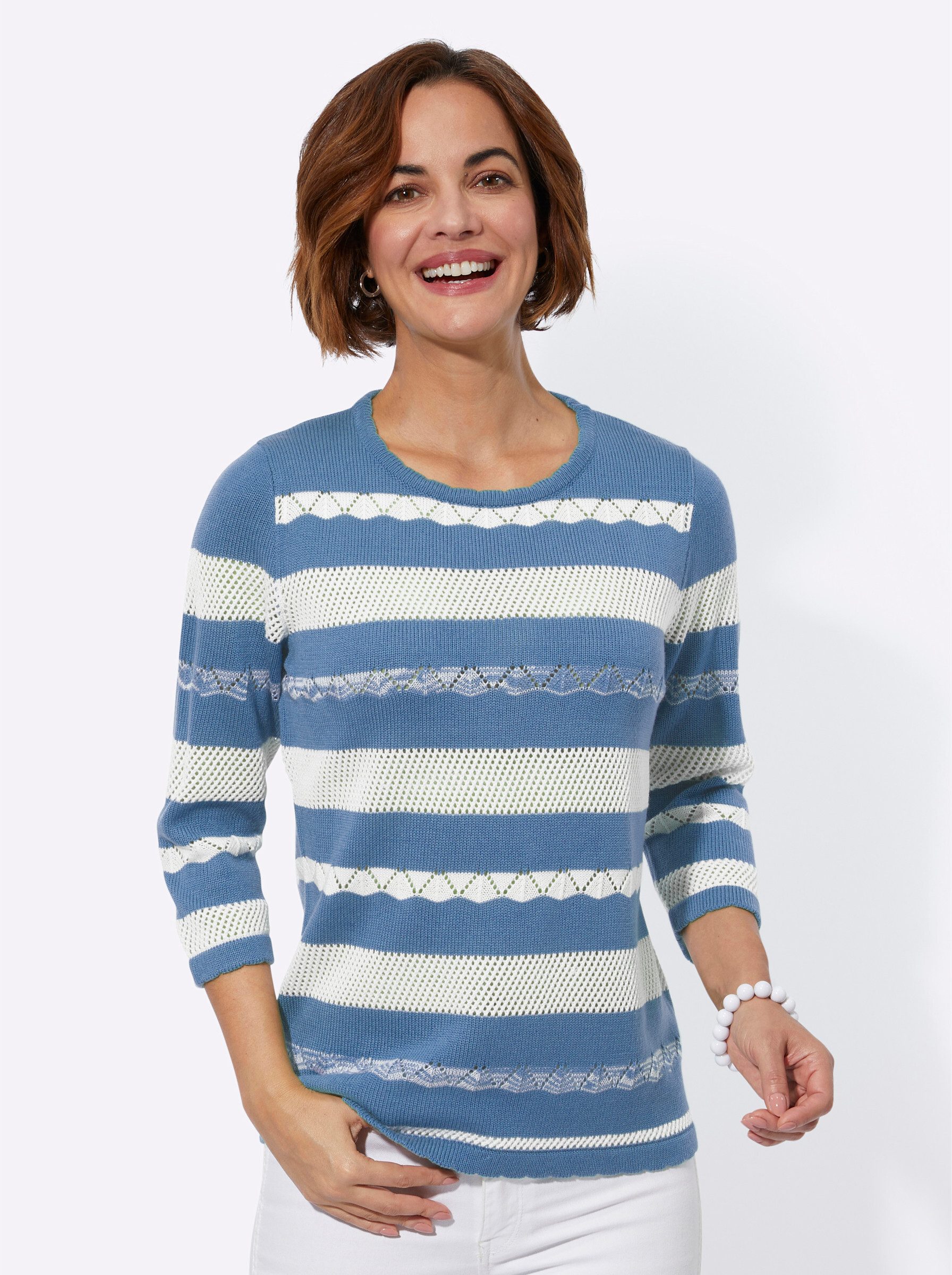 Strickpullover Ajourpullover