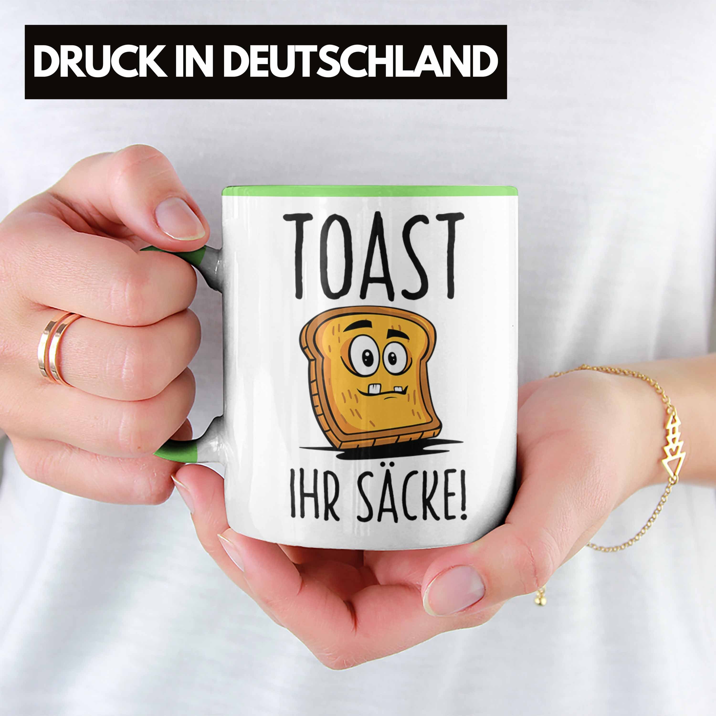 Toast Brot Sense Tasse Geschenkidee Ihr Trendation Säcke Non Lustige Tasse Grün - Trendation