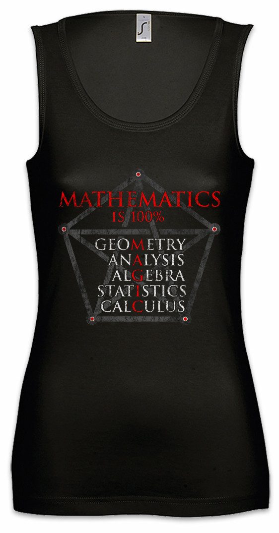 Tanktop Mathematic Magic Ärmelloses Damen T-Shirt Lehrer Teacher Professor
