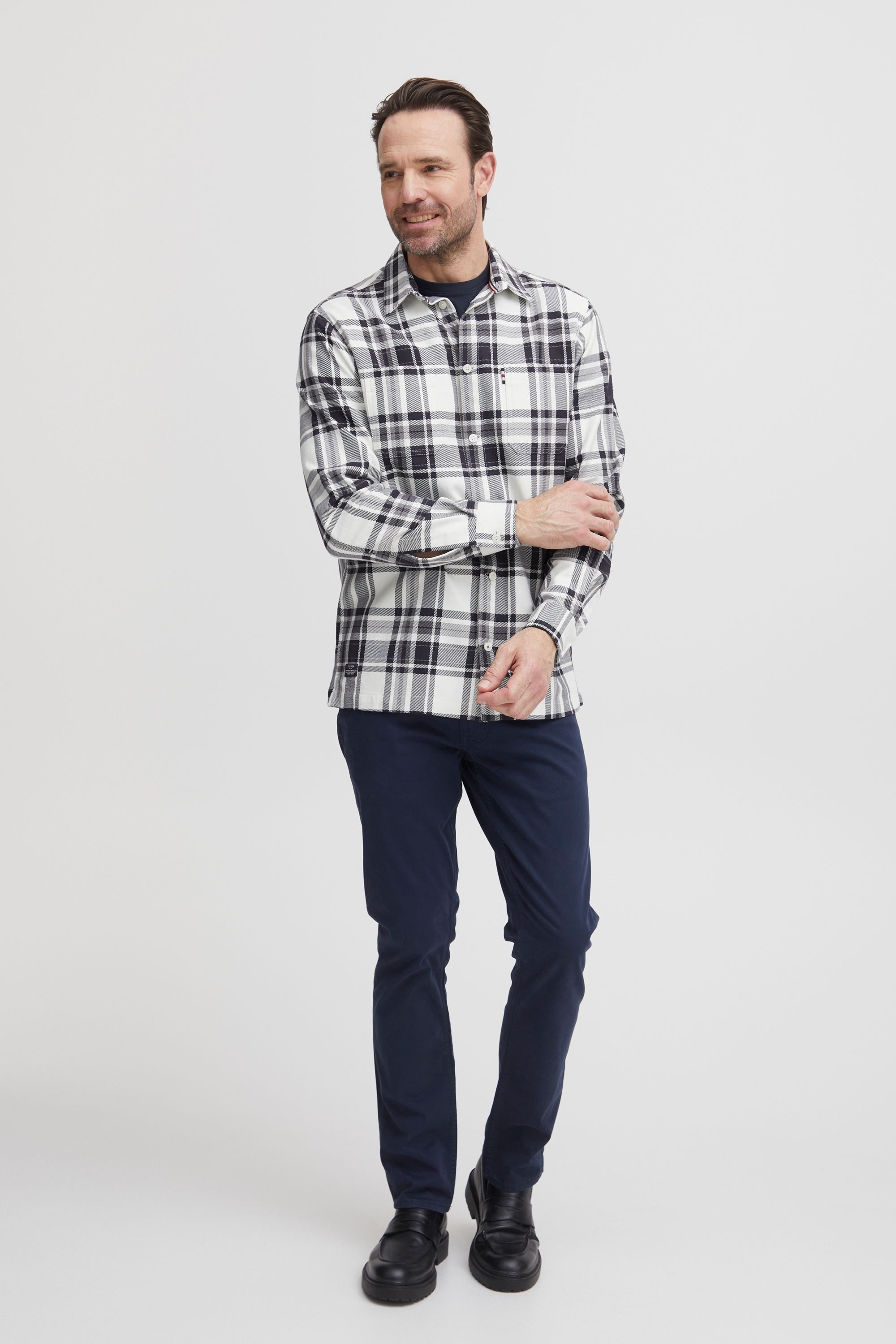 FQ1924 Karohemd FQOliver Overshirt-Hemd in Karo-Optik günstig online kaufen