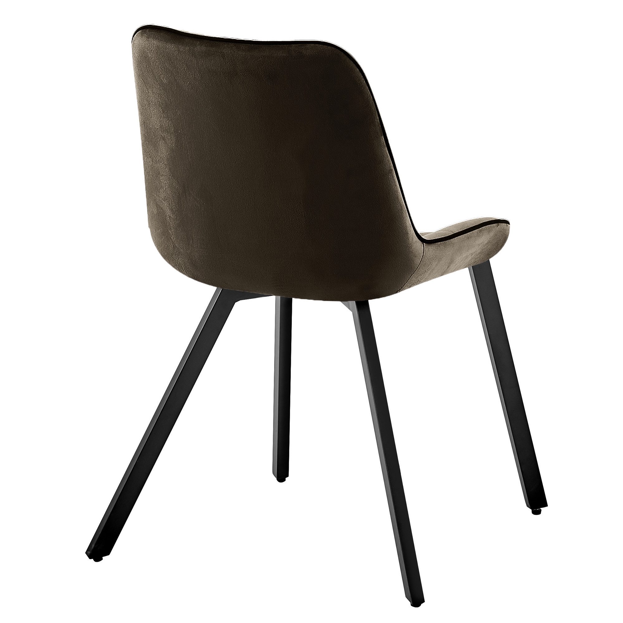 TRISENS Esszimmerstuhl Irys (Stück, 4 St), Polstersessel mit abgestepptem S günstig online kaufen