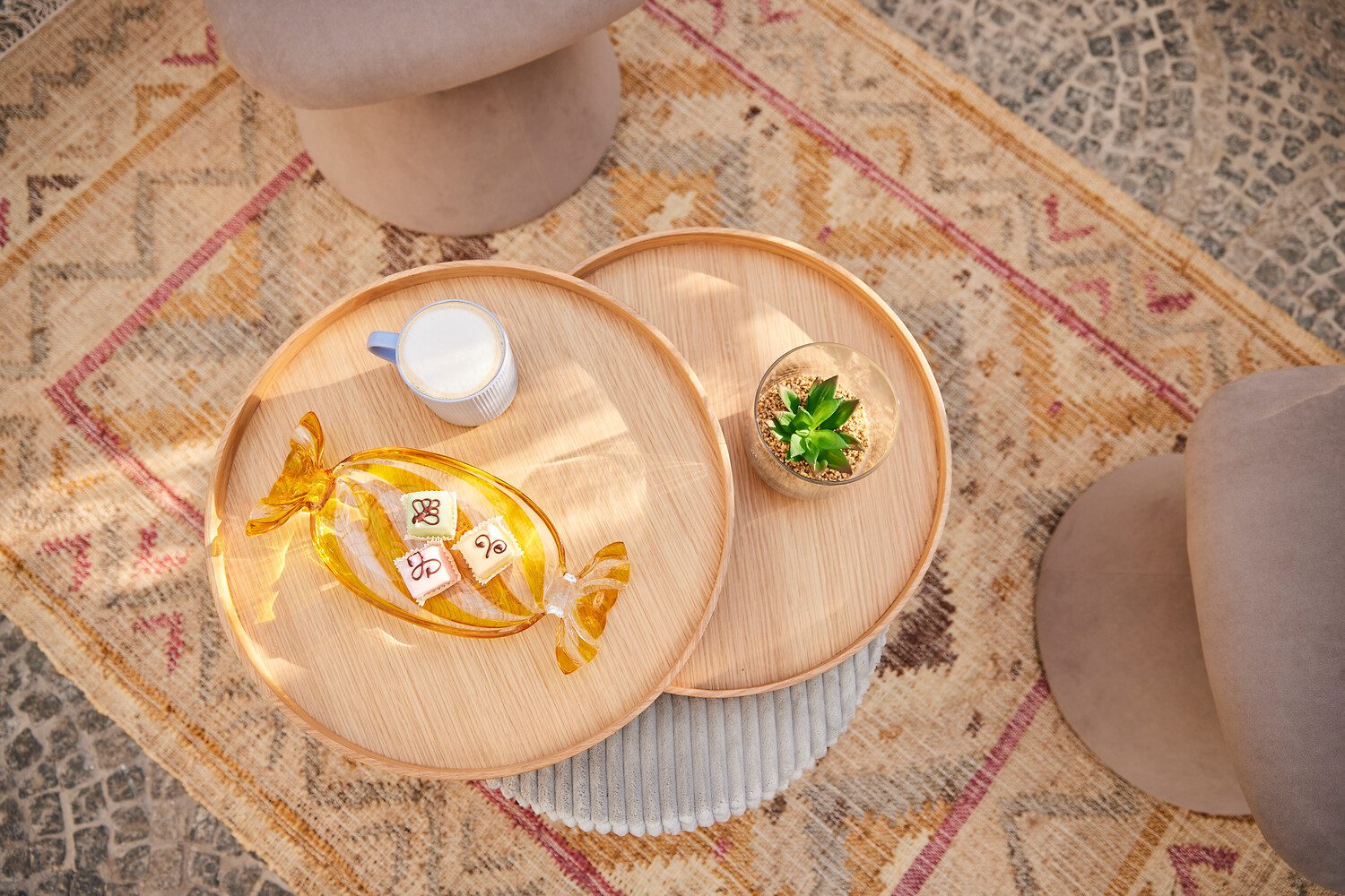 Kare Design Schale, Glas