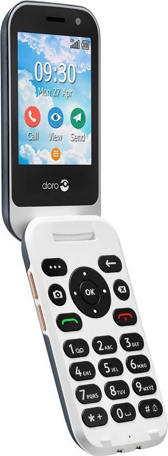 Doro 7080 Smartphone GB Speicherplatz, (7,11 4 cm/2,8 Zoll, Kamera) MP 5