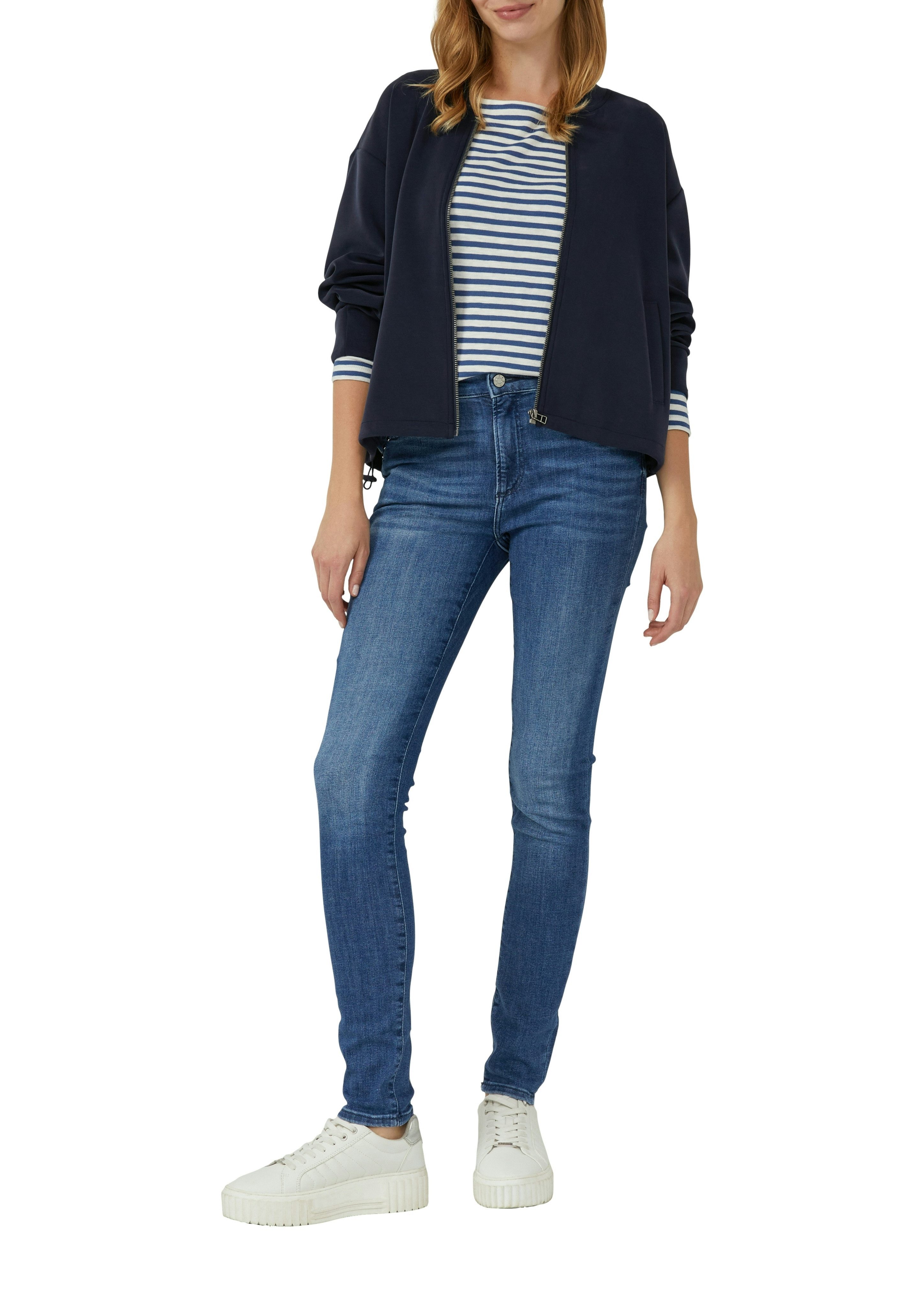 s.Oliver Skinny-fit-Jeans IZABELL in coolen, unterschiedlichen Waschungen – Bild 3 von 4