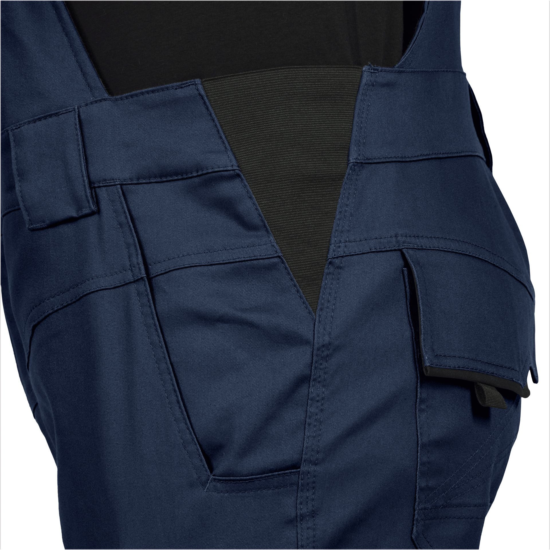 Leibwächter Arbeitslatzhose Flexline mit Extra breiten Trägern und flexibler Bundweite