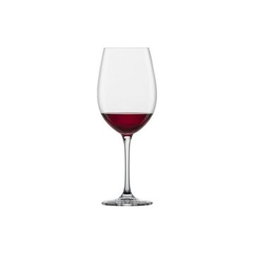 SCHOTT-ZWIESEL Rotweinglas Classico Bordeaux Rotweingläser 645 ml 6er Set, Glas