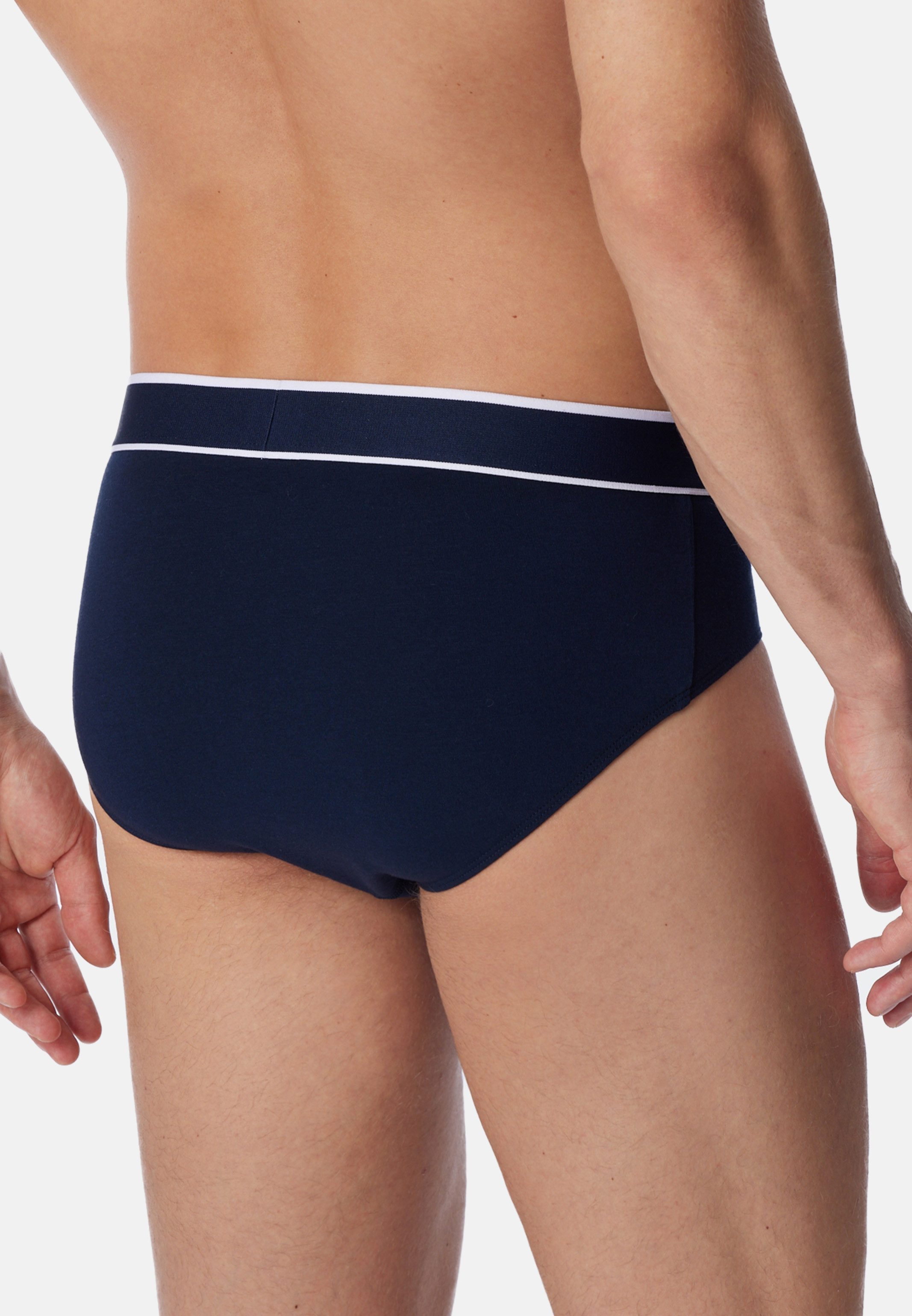Schiesser Slip 9er Pack 95/5 Organic Cotton (Spar-Set, 9-St) Rio Slip / Unterhose - Baumwolle - ohne Eingriff - Atmungsaktiv