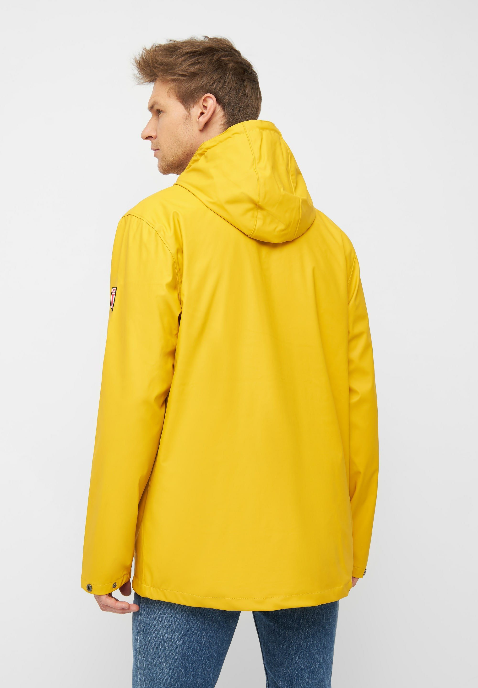 Derbe Regenjacke Passby Wasserabweisend, winddicht, gestreiftes Innenfutter