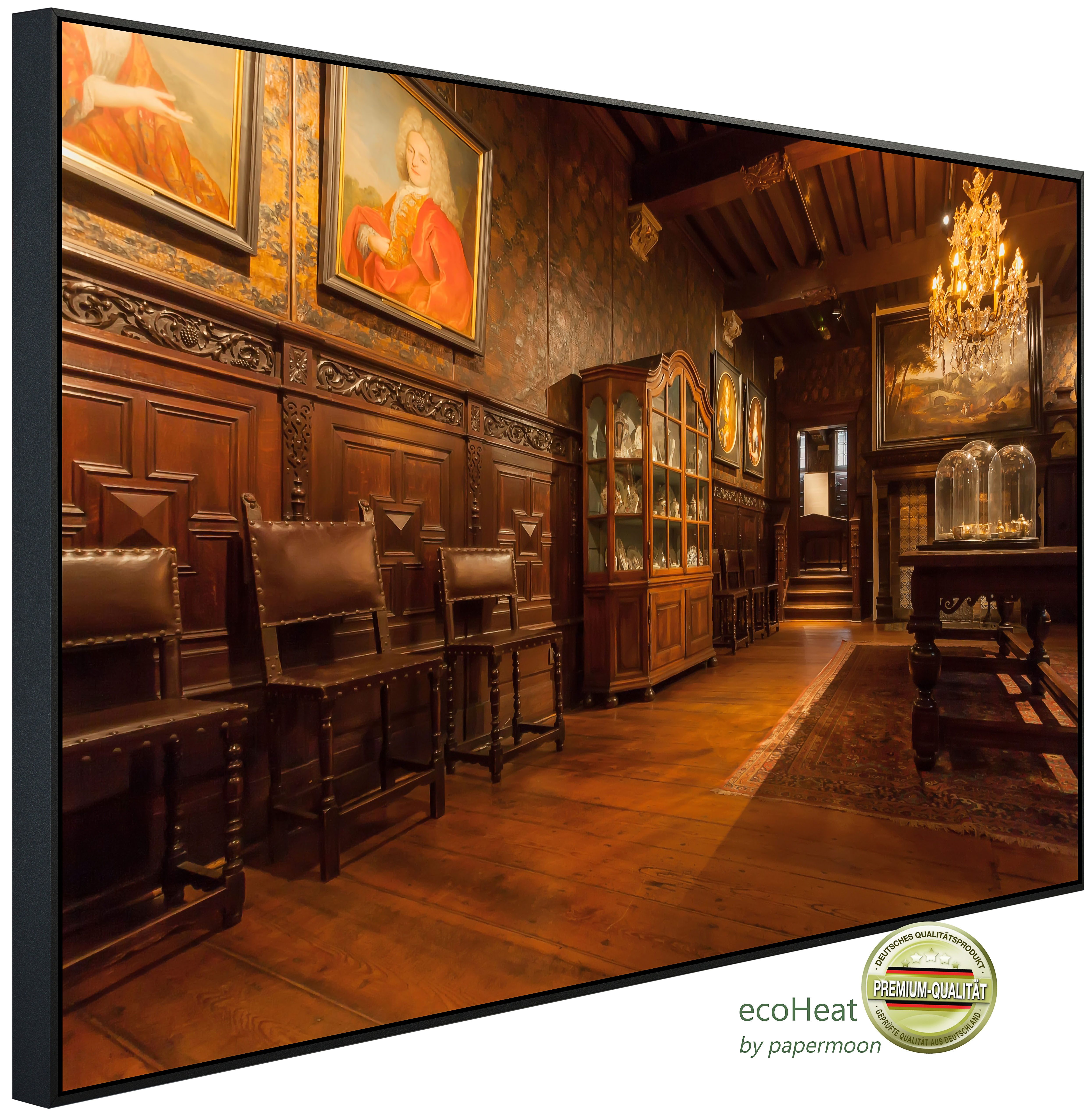 Papermoon Infrarotheizung INFRAROT-BILD-HEIZUNG, Altes Zimmer, TÜV-Rheinland/GS zertifiziert, angenehme Strahlungswärme