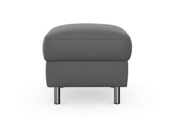 sit&more Stauraumhocker Sinatra, Sitzfläche ist abnehmbar, chromfarbene Metallfüße