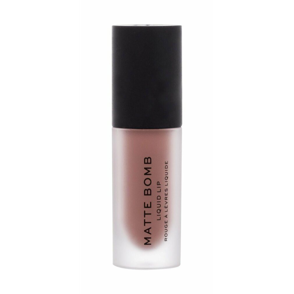 MAKE UP REVOLUTION Lippenpflegemittel Revolution Make Up Matte Bomb Liquid Lip Delicate Brown 4,60ml