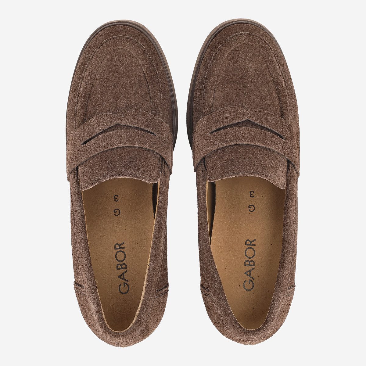Gabor Gabor 4007.01.005, Slipper & Mokassin, Braun, Damen Slipper
