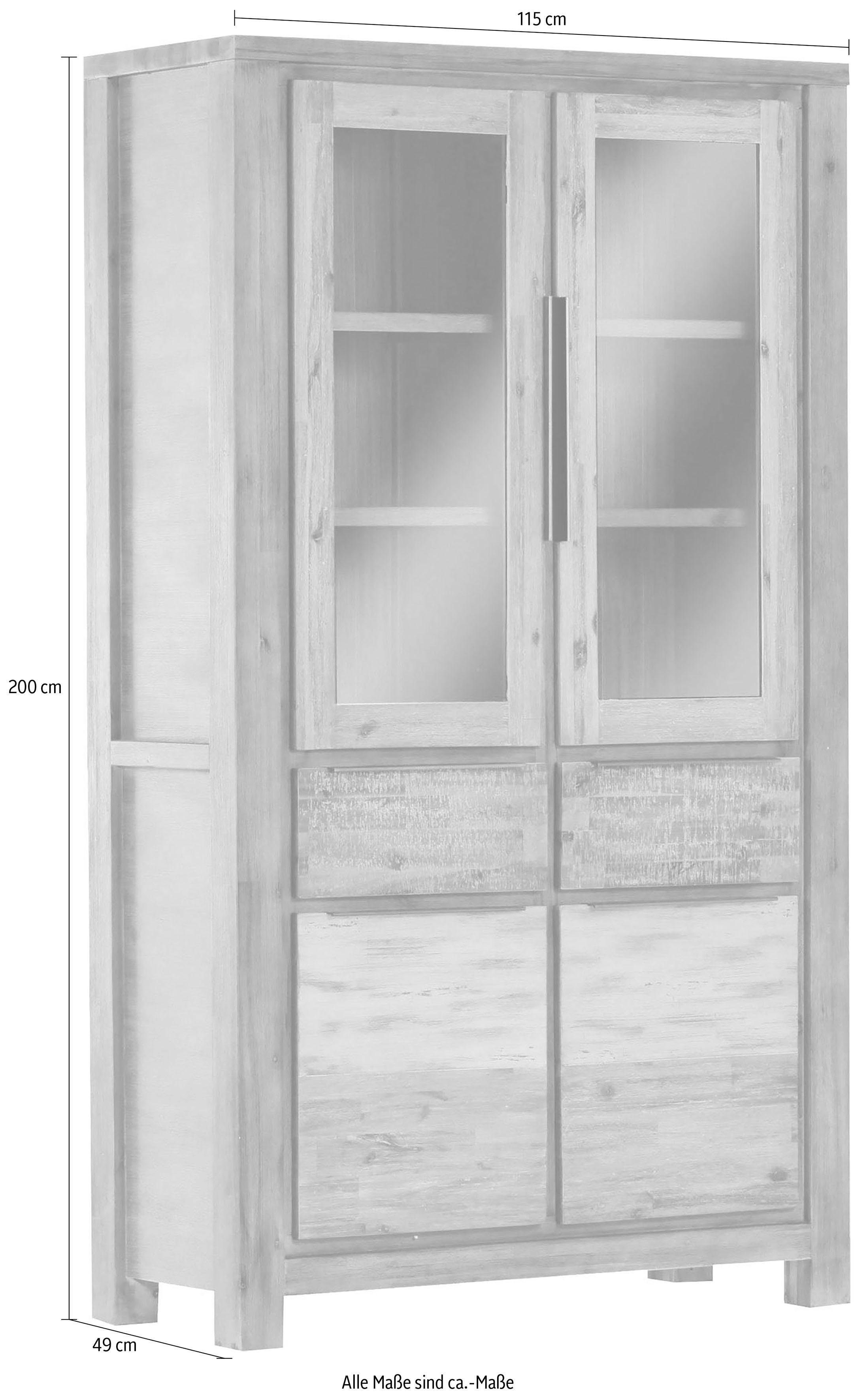 Gutmann Factory Vitrine Tulsa Höhe 200 cm