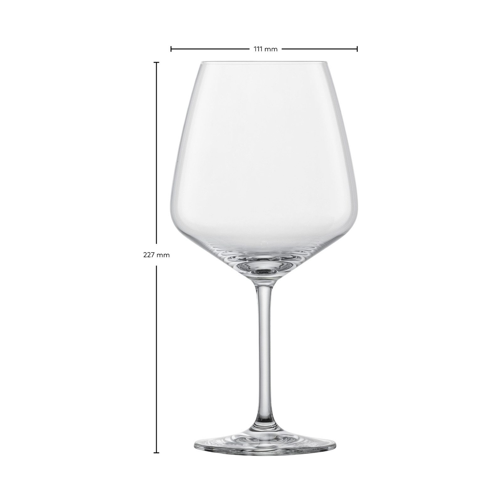 SCHOTT ZWIESEL Rotweinglas Tulip Burgundergläser 782 ml 4er Set, 4-tlg., Glas
