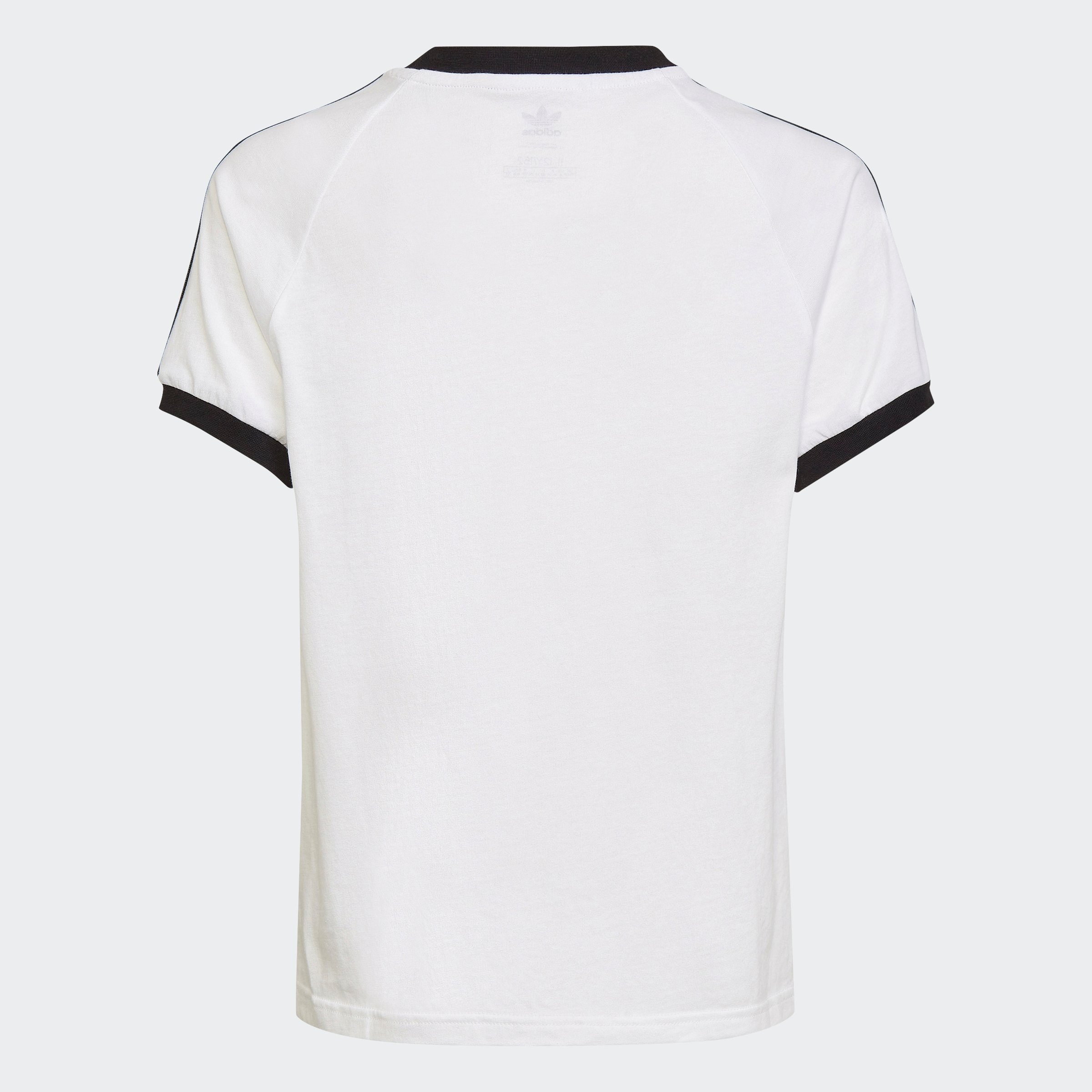 adidas Originals T-Shirt ADICOLOR 3-STREIFEN White