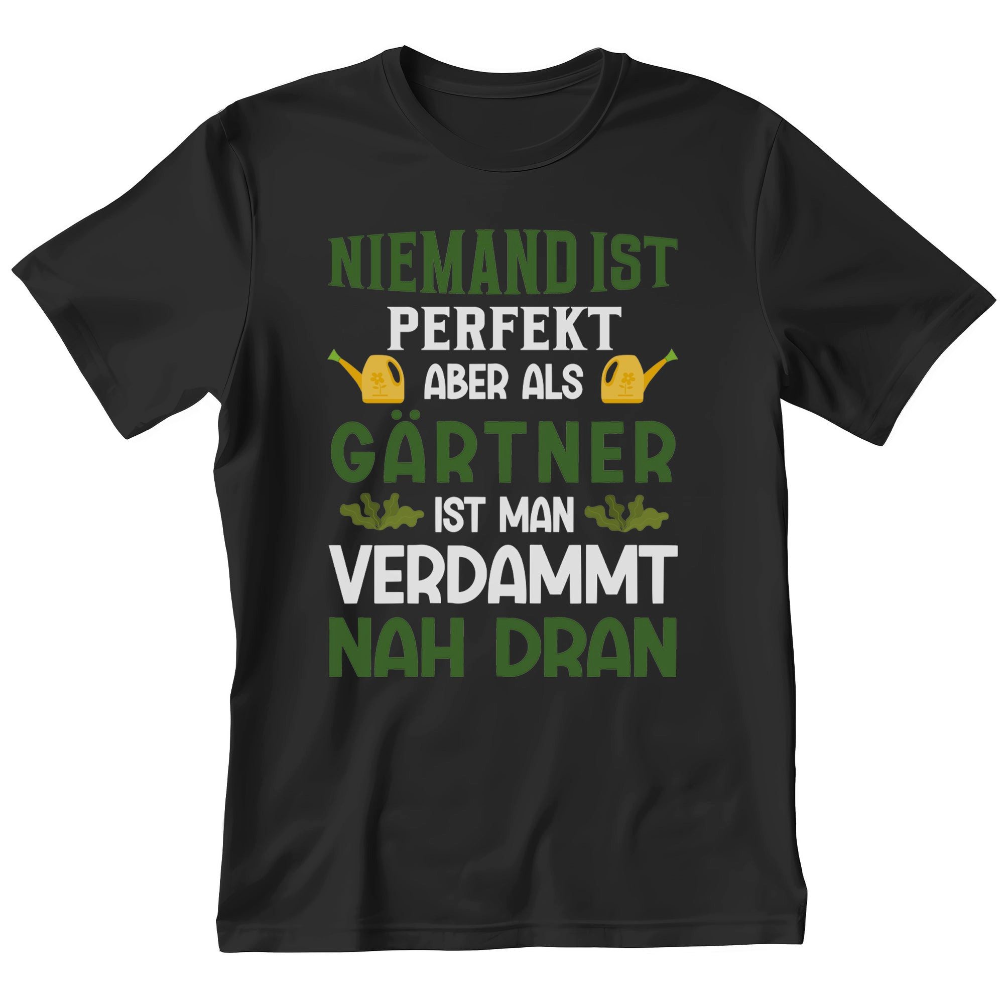 T-Shirt Gärtner Geschenk Männer Spruch Beruf Ausbildung Studium Abschluss