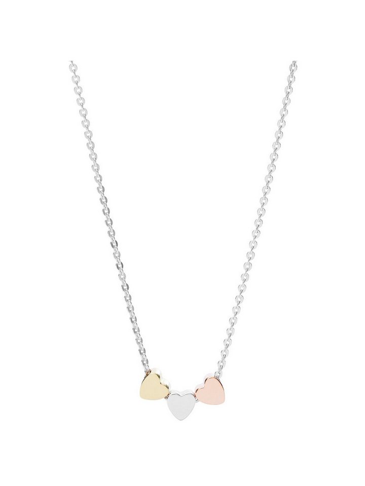 Fossil Collier Fossil Damen-Kette 925er ... Fossil Collier Fossil Damen-Kette 925er ...