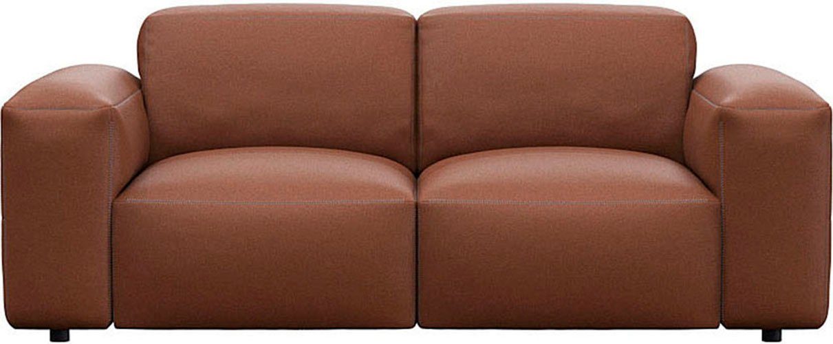 FLEXLUX 2-Sitzer Lucera Sofa, super bequem durch hochwertigen Sitzaufbau mit Kaltschaum, Designsofa, modern & anschmiegsam