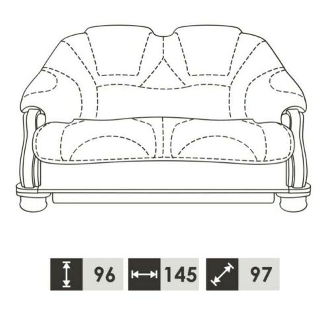 Sitzer 3+2+1 Europe Made JVmoebel Garnitur Sofagarnitur 100%, Polster in Sofa Sofa Couch Klassische