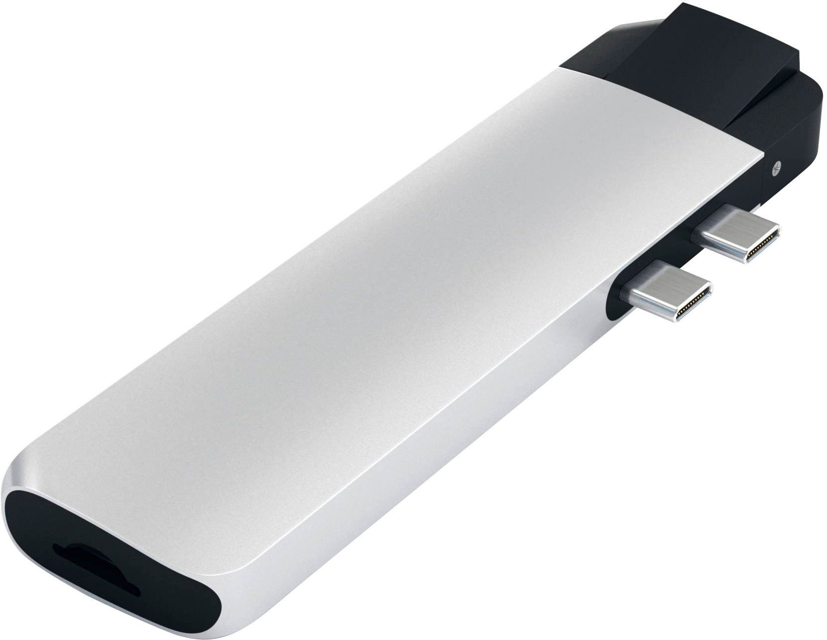 Satechi Type-C Pro Hub 4K HDMI with Ethernet USB-Adapter HDMI, USB 3.0 Typ A, USB Typ C zu RJ-45 (Ethernet)