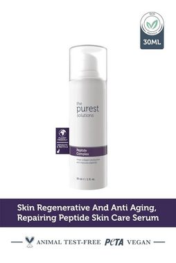 The Purest Solutions Gesichtsserum Peptide Komplex Serum - Hautverjüngung&Anti-Aging Pflege-Collagen