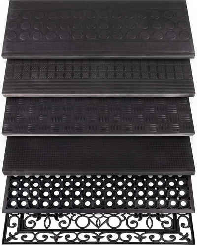 Stufenmatte »Stufenmatte aus Gummi, wetterfest & rutschhemmend«, Karat