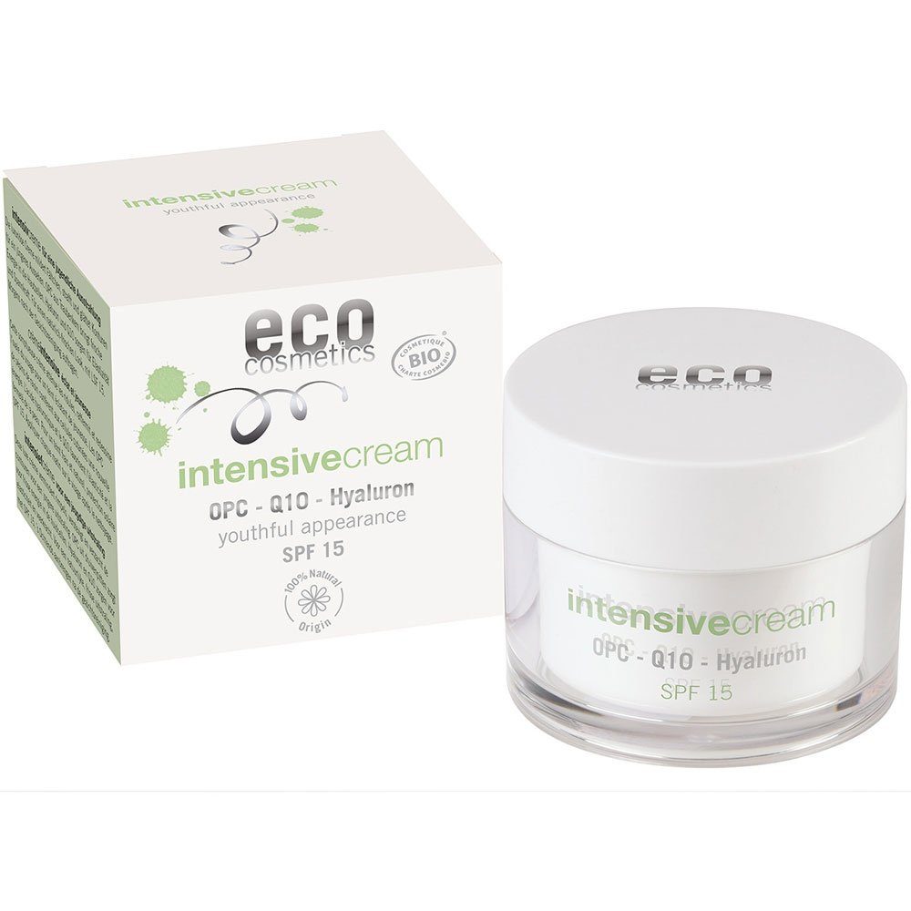 OPC, - & Eco Cosmetics Q10 Intensivcreme LSF15 Hyaluron Tagescreme 50ml