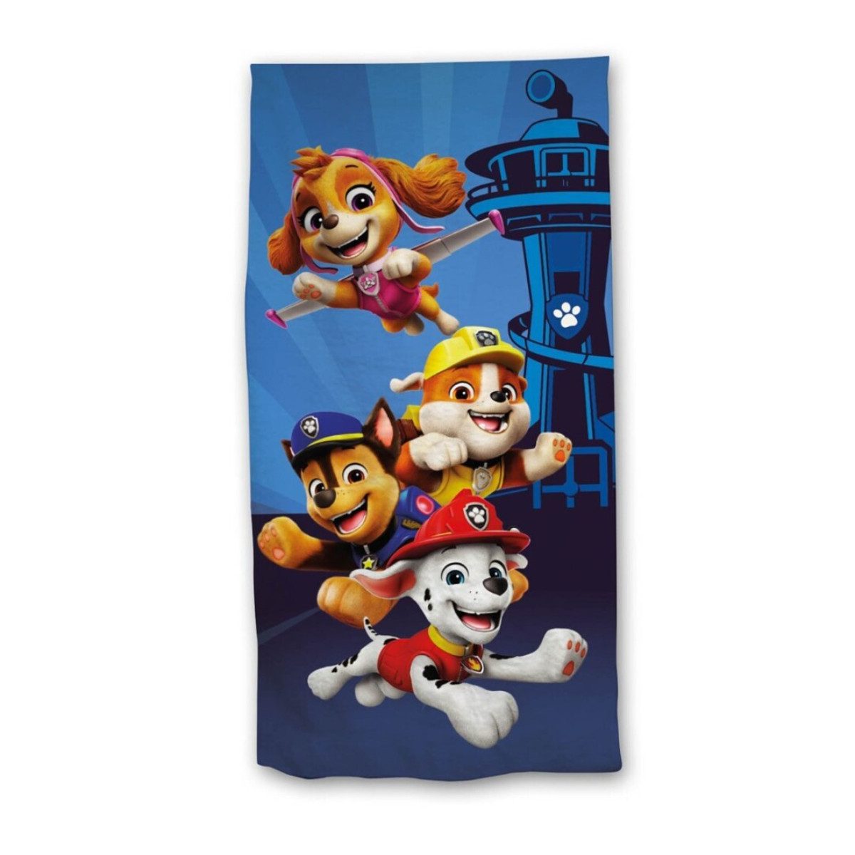 PAW PATROL Strandtuch 140x70 cm Kinder Badehandtuch Baumwolle Strand Schwimmbad Reise