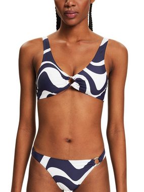 Esprit Bustier-Bikini-Top Bikinitop mit Print