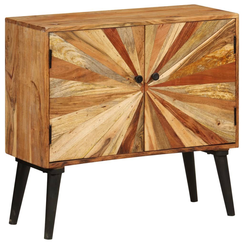 vidaXL Seitenschrank Sideboard Massivholz 85x30x75 cm (1-St)