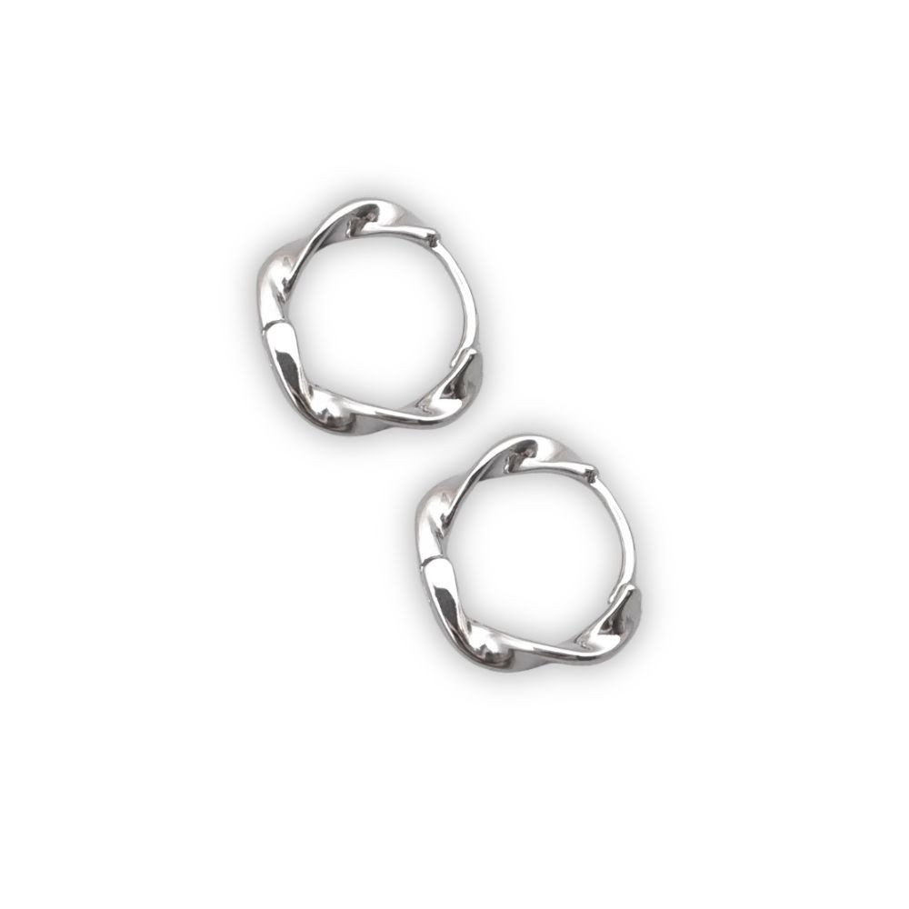 SHELAGO Paar Creolen Bestseller Schmuck, Kleine Ohrringe in Silber, Gold oder Roségold (1 Paar Ohrringe, inkl. Geschenkverpackung), hochwertiger Edelstahl