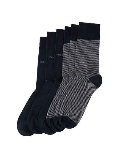 TOM TAILOR Socken Sechserpack Socken (im Sechserpack)