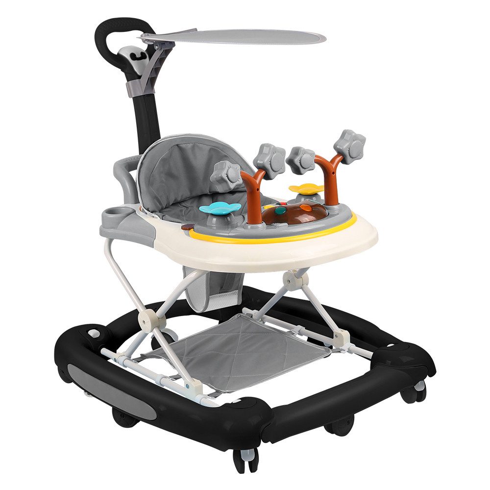 JEOBEST Lauflernhilfe 4 in1 Babywalker Lauflernwagen, 4-Gang Höhenverstellb günstig online kaufen