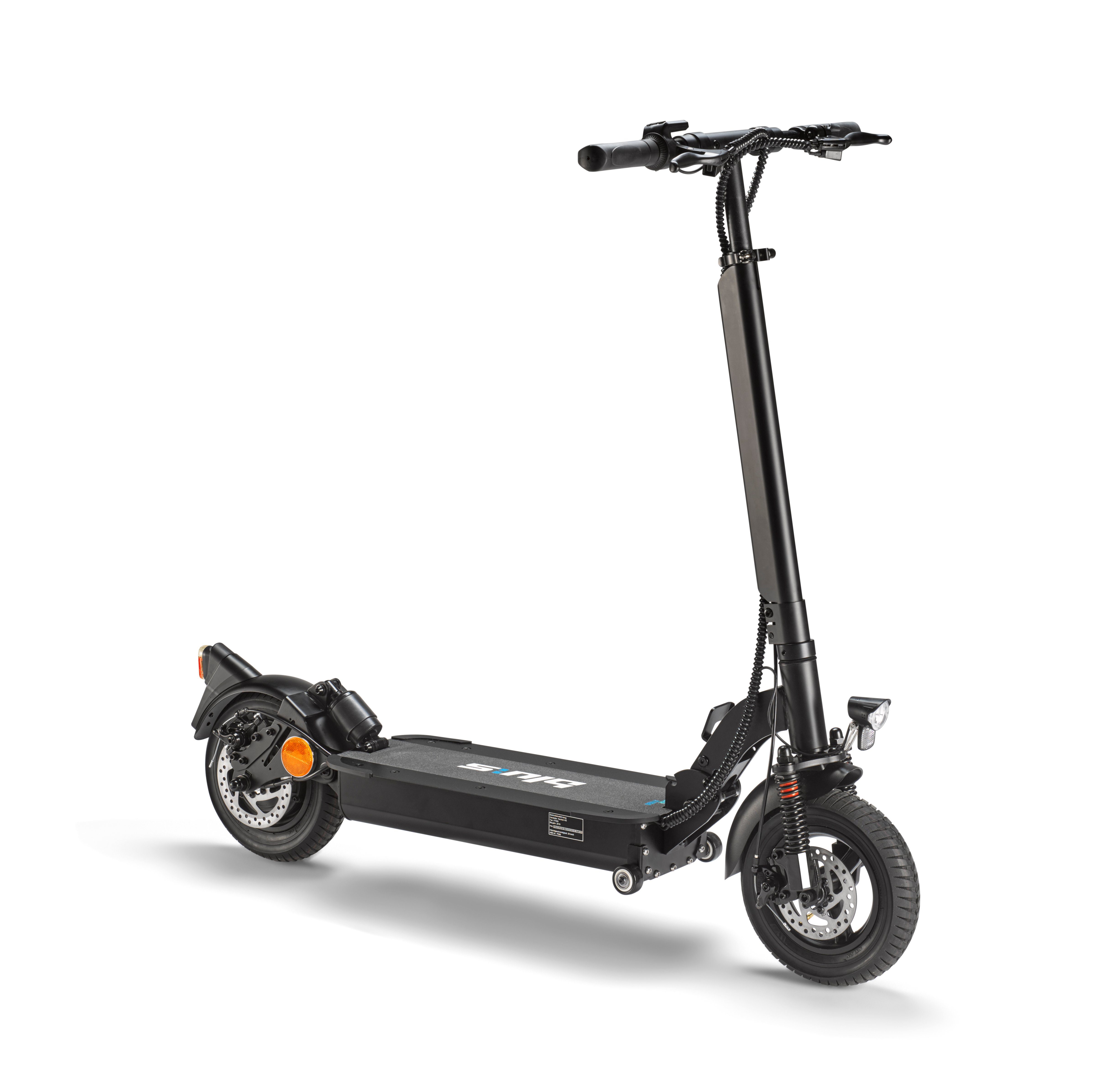 Blu:s E-Scooter Stalker XT950, 20 km/h, (bis zu 50 km Reichweite, höhenverstellbar, faltbar, Scheibenbremsen), 350 W, mit Straßenzulassung, E-Scooter mit ABE