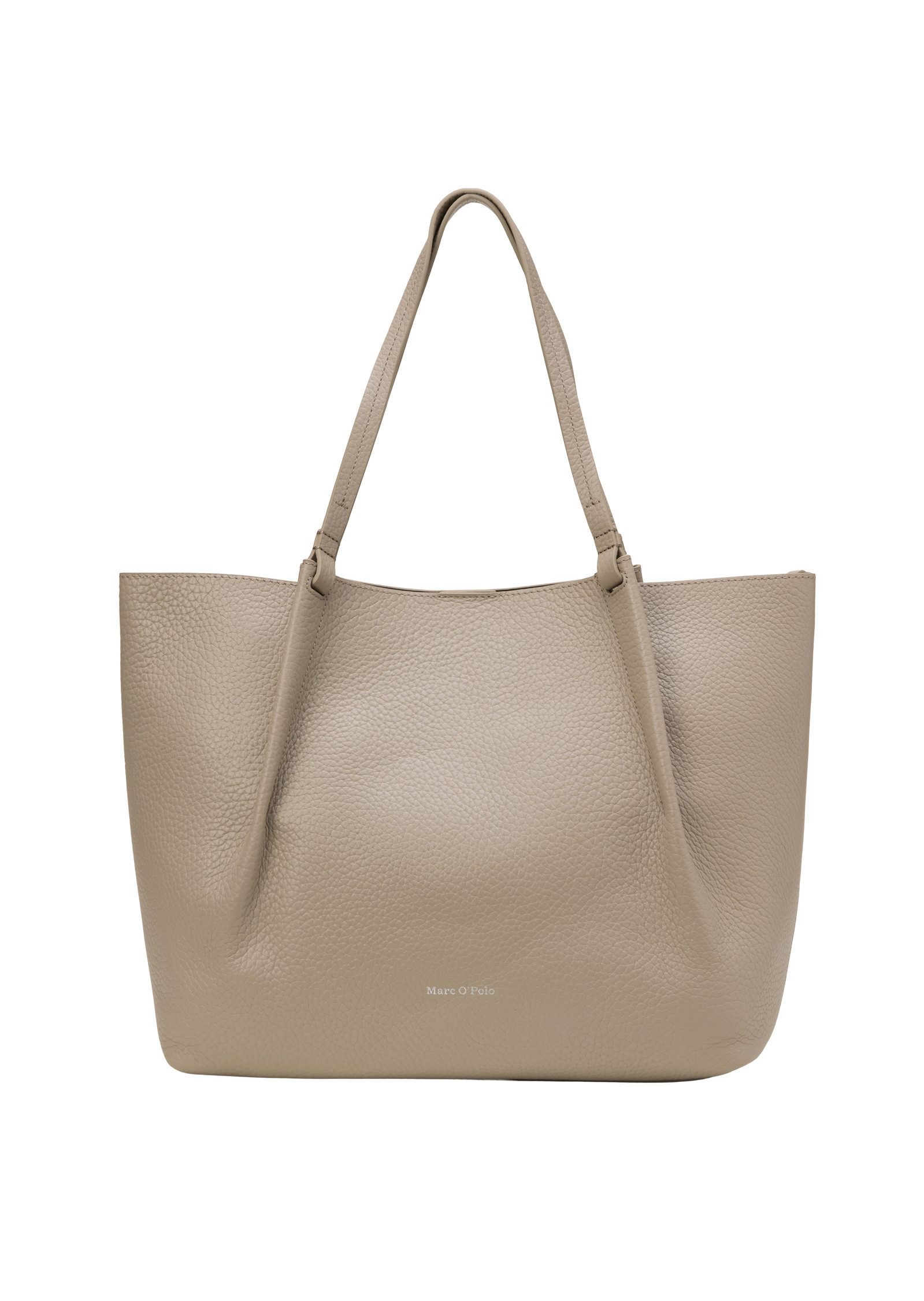 Marc O'Polo Shopper aus genarbtem Rindleder