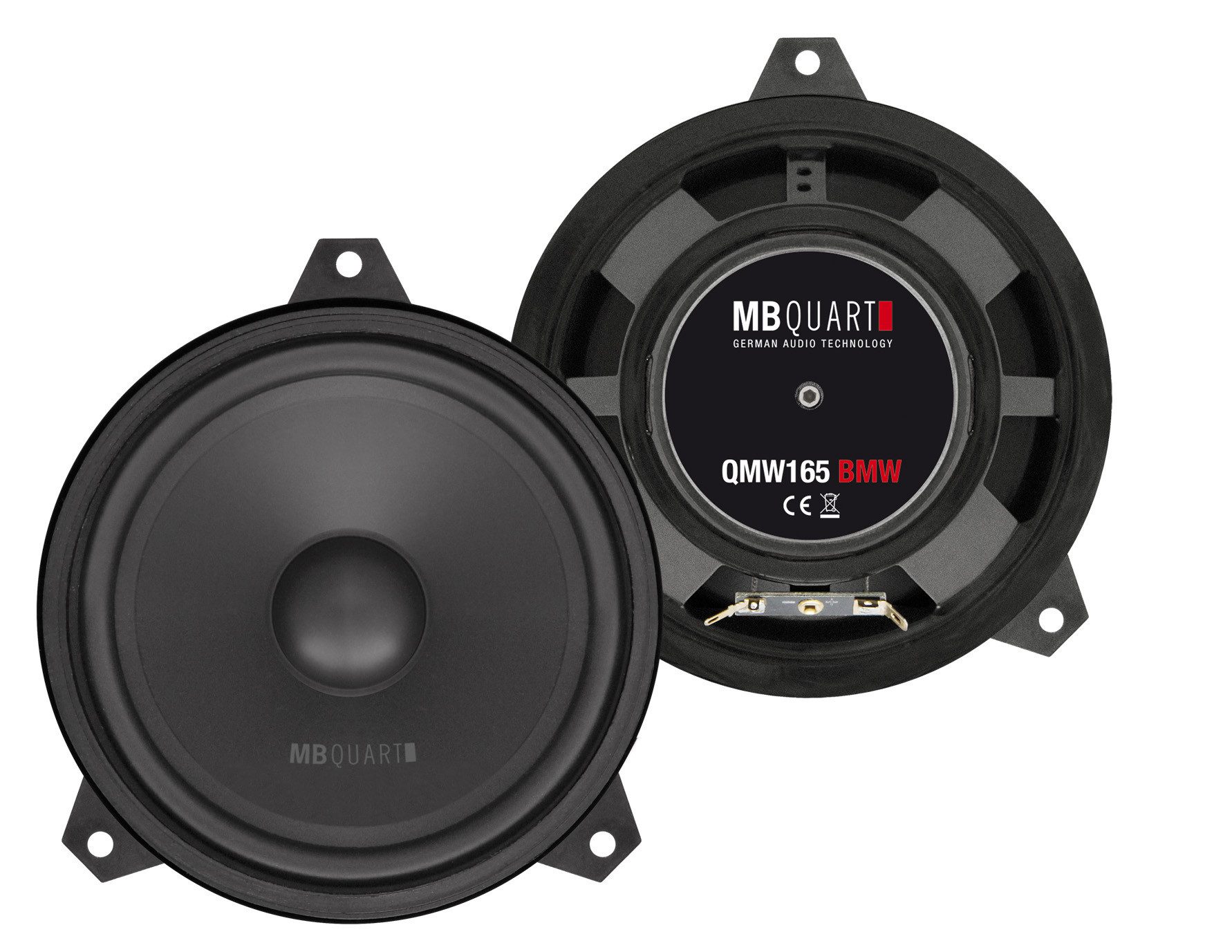 MB Quart MB-Quart QMW-165 BMW Kickbass-Lautsprecher für BMW 16,5 cm Auto-Lautsprecher