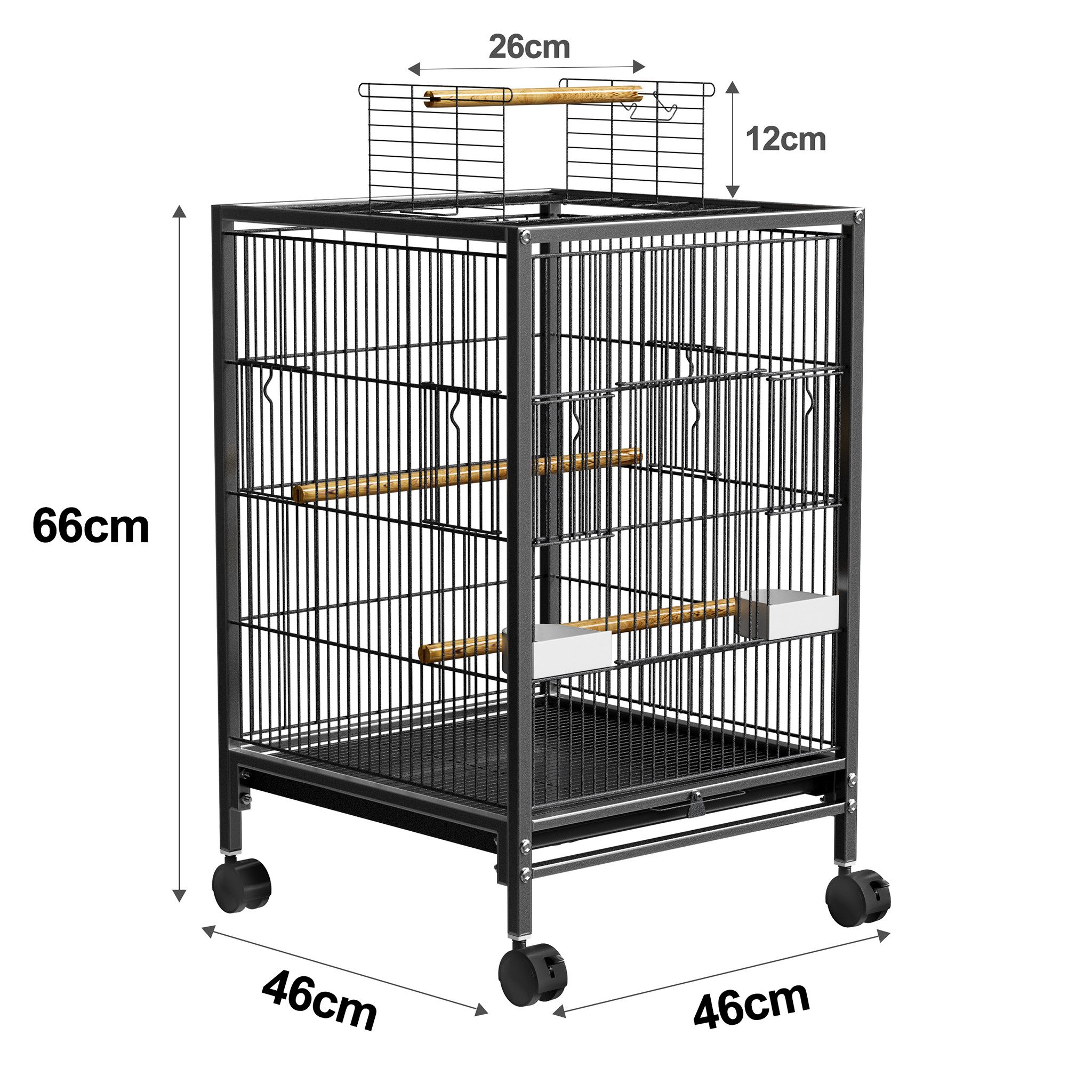 FIVMEN Vogelkäfig Papageienkäfig Vogelvoliere Vogelkäfig Vogelhaus Käfig mi günstig online kaufen