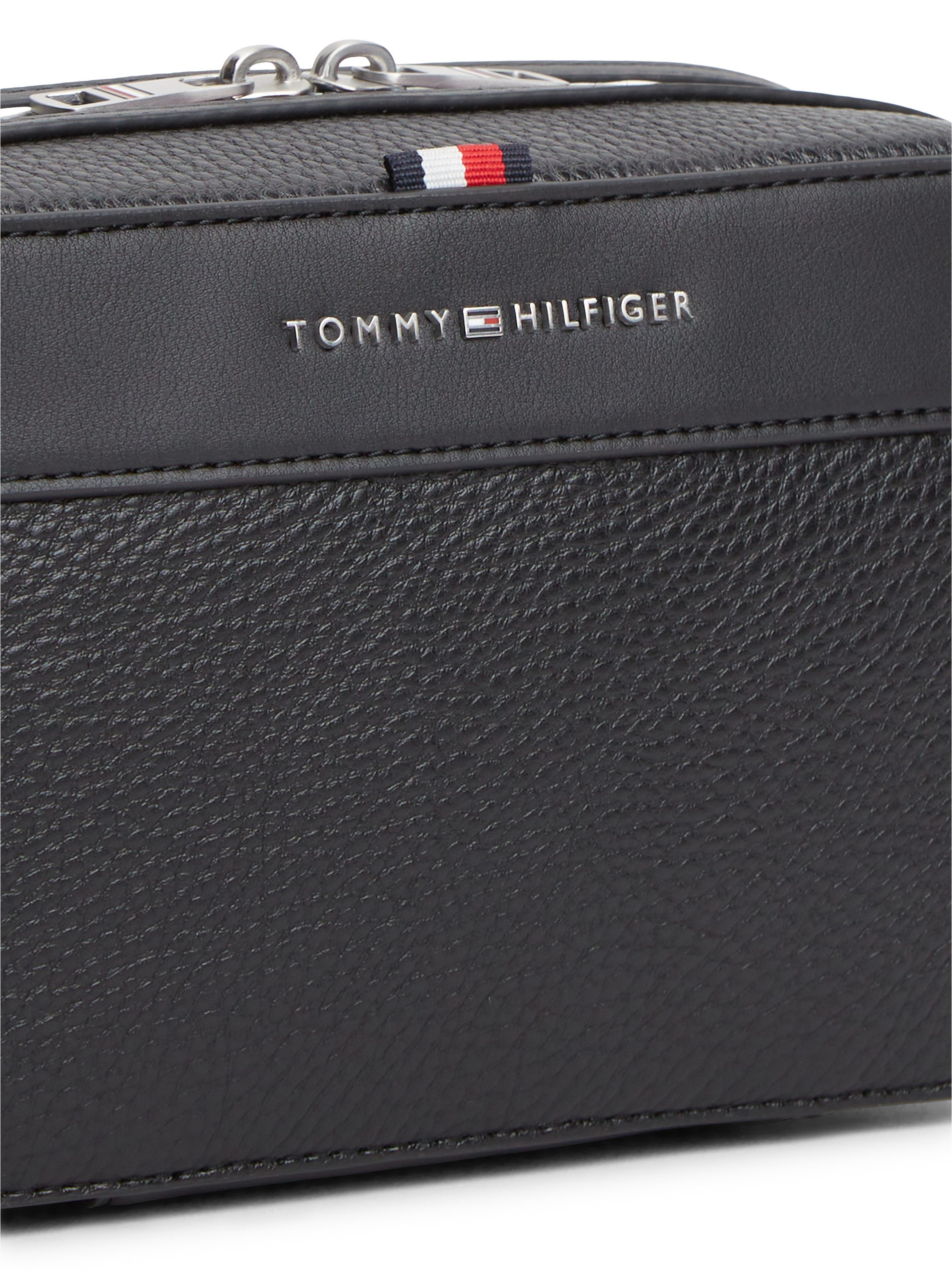 Tommy Hilfiger Kulturbeutel TH CENTRAL WASHBAG, Unisex Waschbeutel, Minibag mit Logoschriftzug