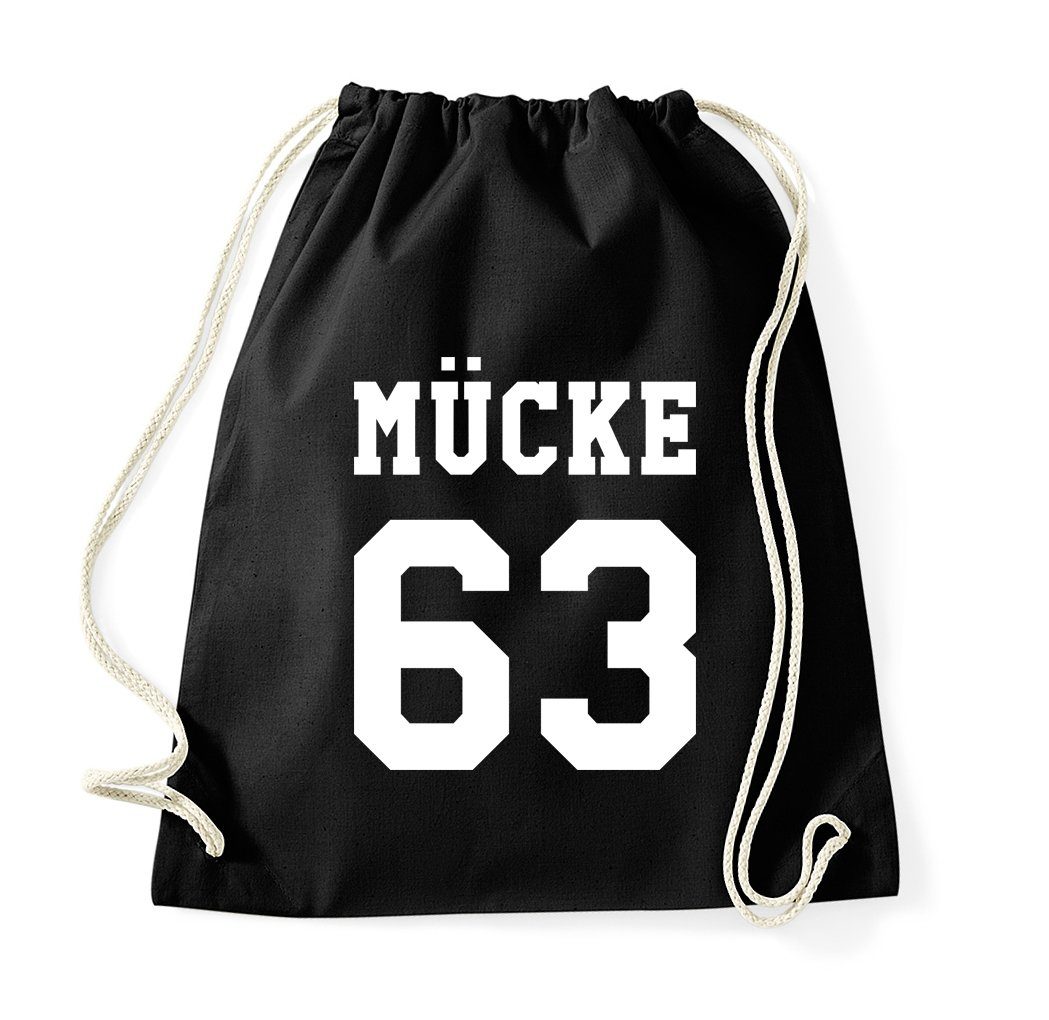 Turnbeutel Mücke 63 Baumwoll Tasche Turnbeutel