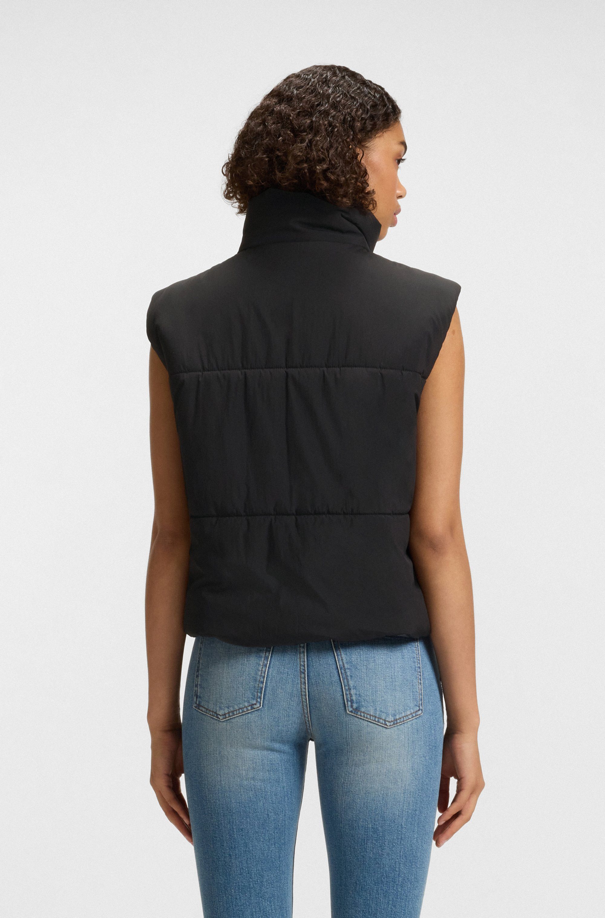 HUGO Blue Steppweste Fae Bubble Shape, Elastikband im Saum günstig online kaufen