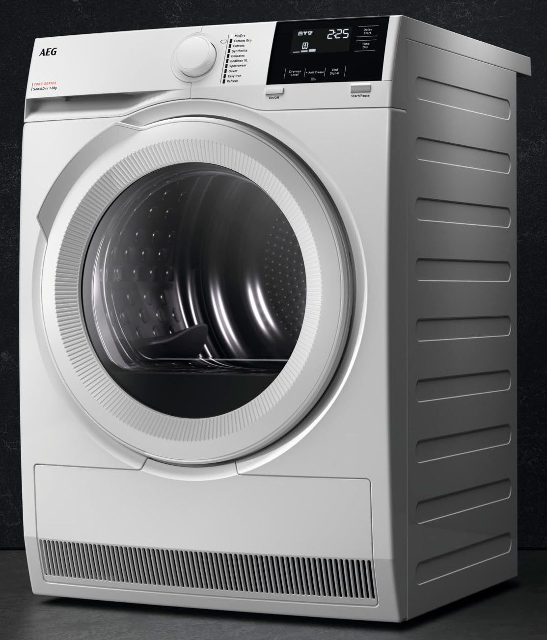 AEG Wärmepumpentrockner 7000 SensiDry® TR7T60680 916900044, SensiDry®: mit der Wärmepumpentechnologie weniger Energieverbrauch