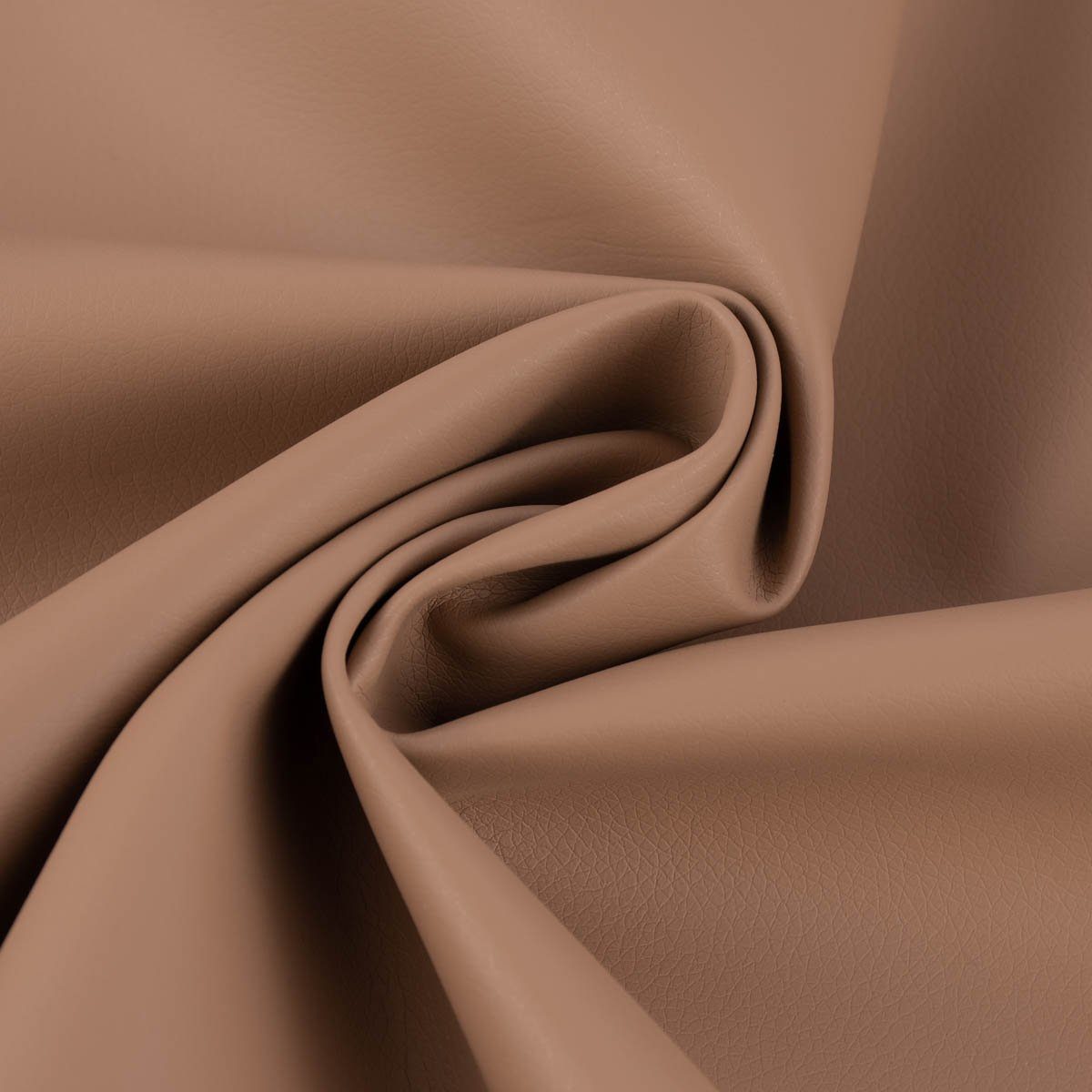 Stoff Kunstleder Polsterkunstleder Kreativleder taupe-braun 1,4m Breite