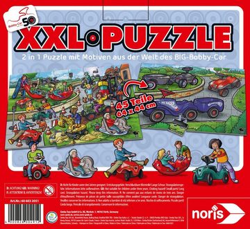 Noris Puzzle 50 Jahre BIG Bobby Car XXL-Puzzle (Kinderpuzzle), 49 Puzzleteile